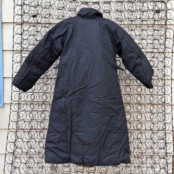 VTG Snowbird Denver long puffer down filled reversible winter coat parka MEDIUM - Picture 4 of 6